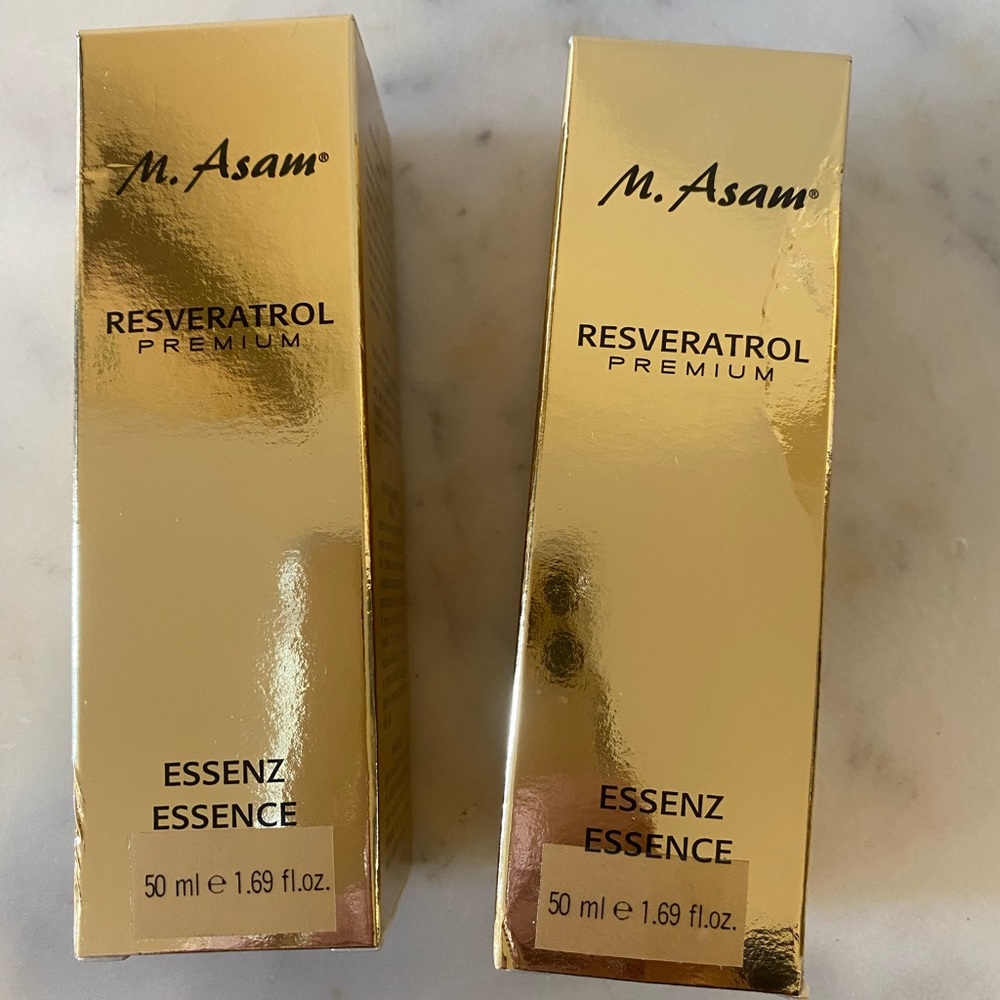 M Asam Resveratrol Premium Essence – New In Box - X2!